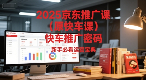 2025京东推广课(原快车课)解锁京东快车推广密码，新手必看运营宝典9-91创业网